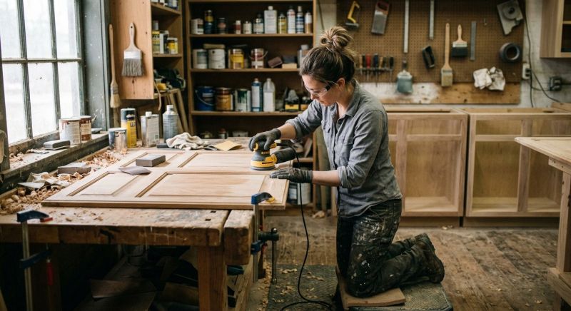 Kitchen Cupboard Refinishing in Kokomo, IN